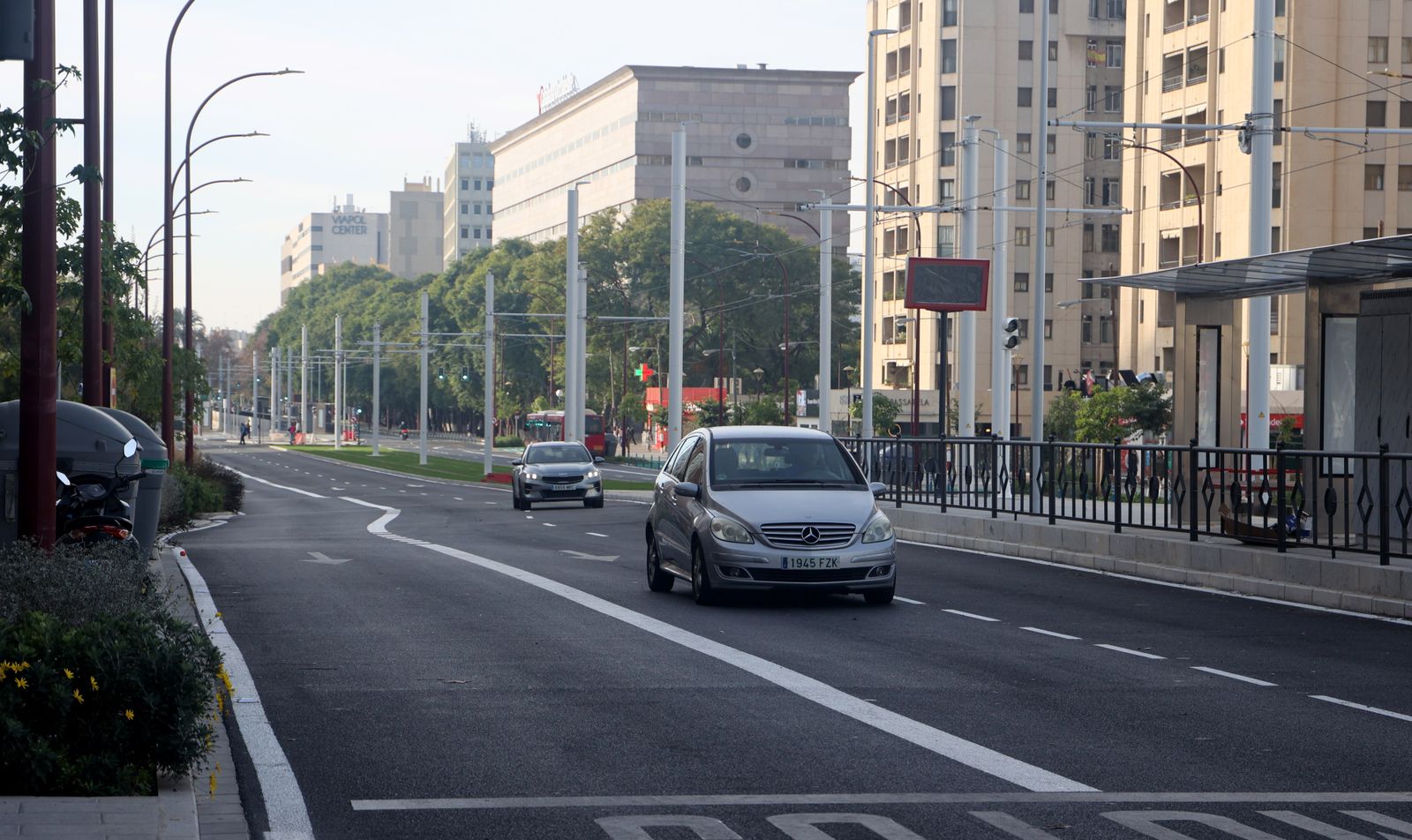 Apertura al tráfico de la Avda San Francisco Javier