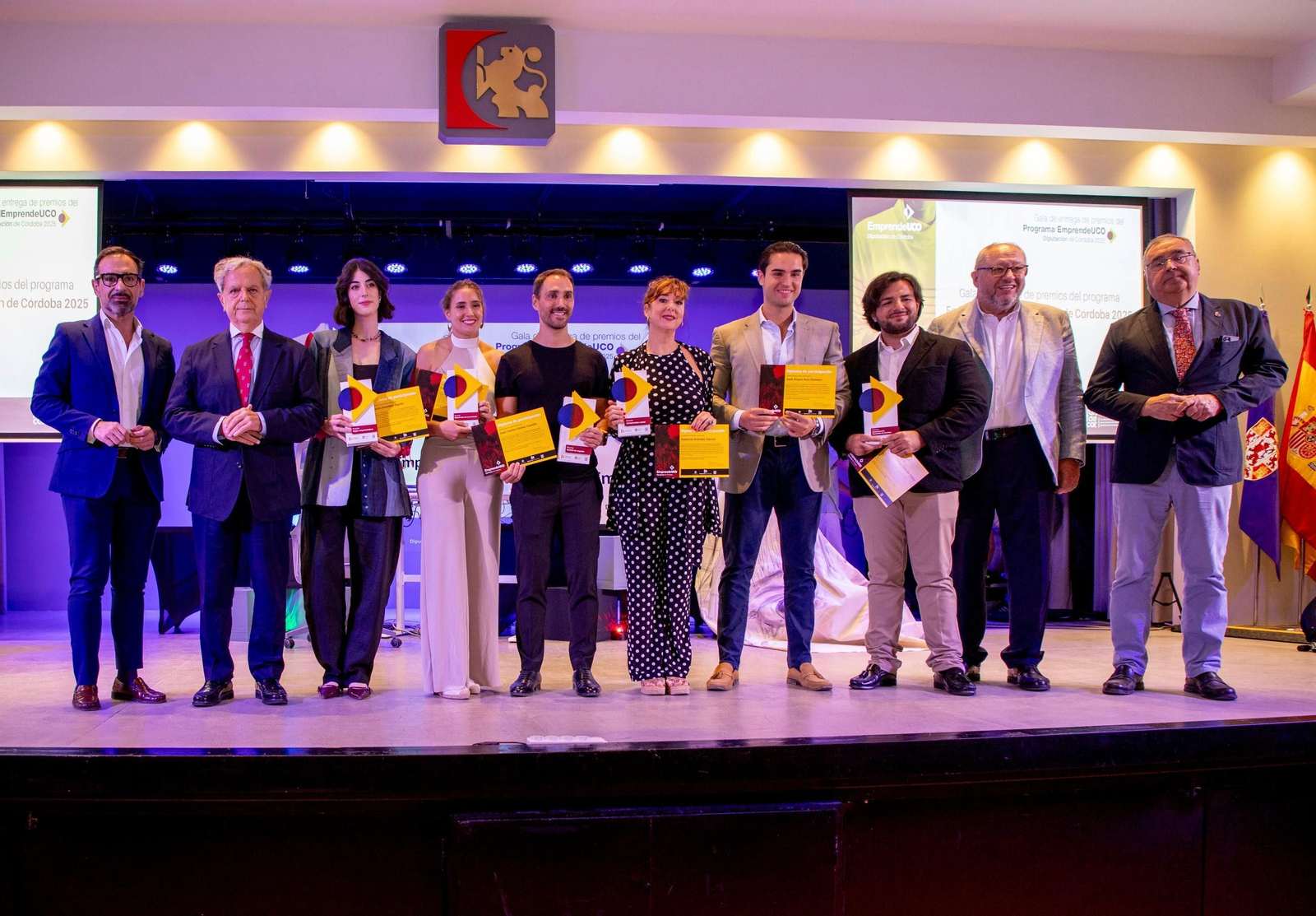 La entrega de los premios EmprendeUCO, en imágenes
