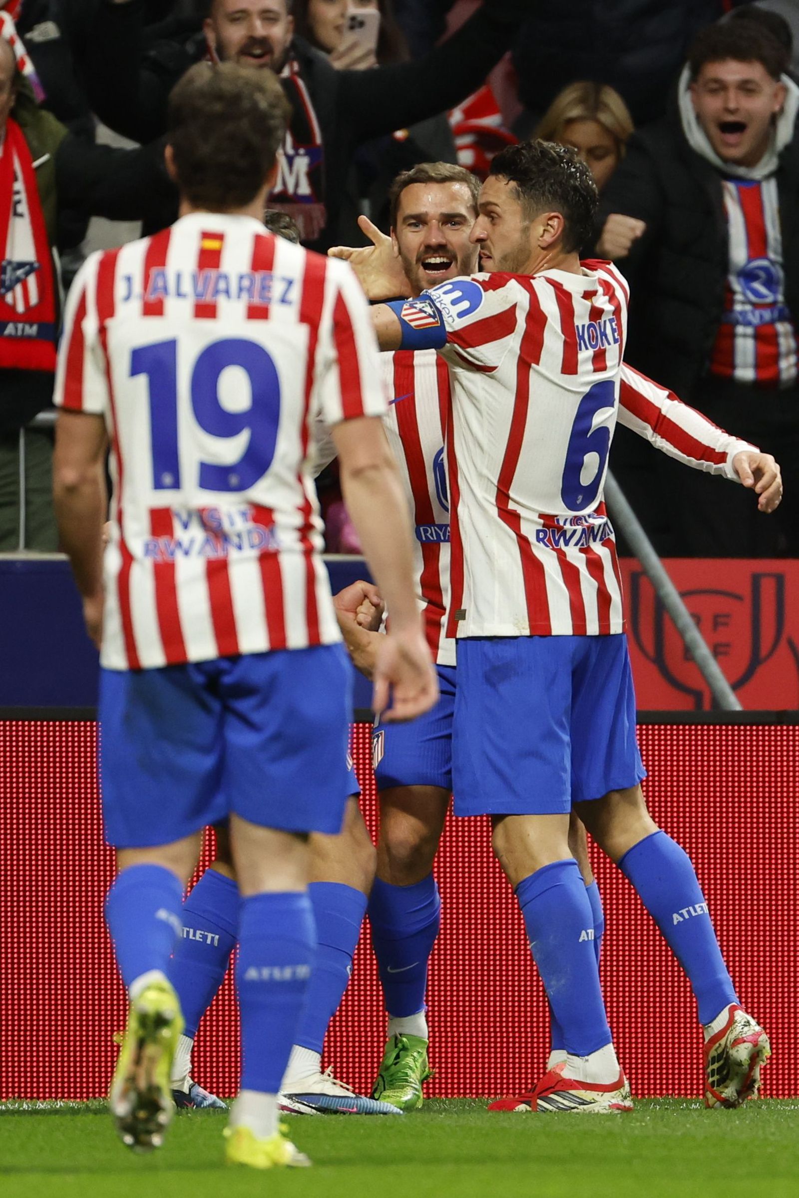 Las fotos del Atlético de Madrid-Barcelona