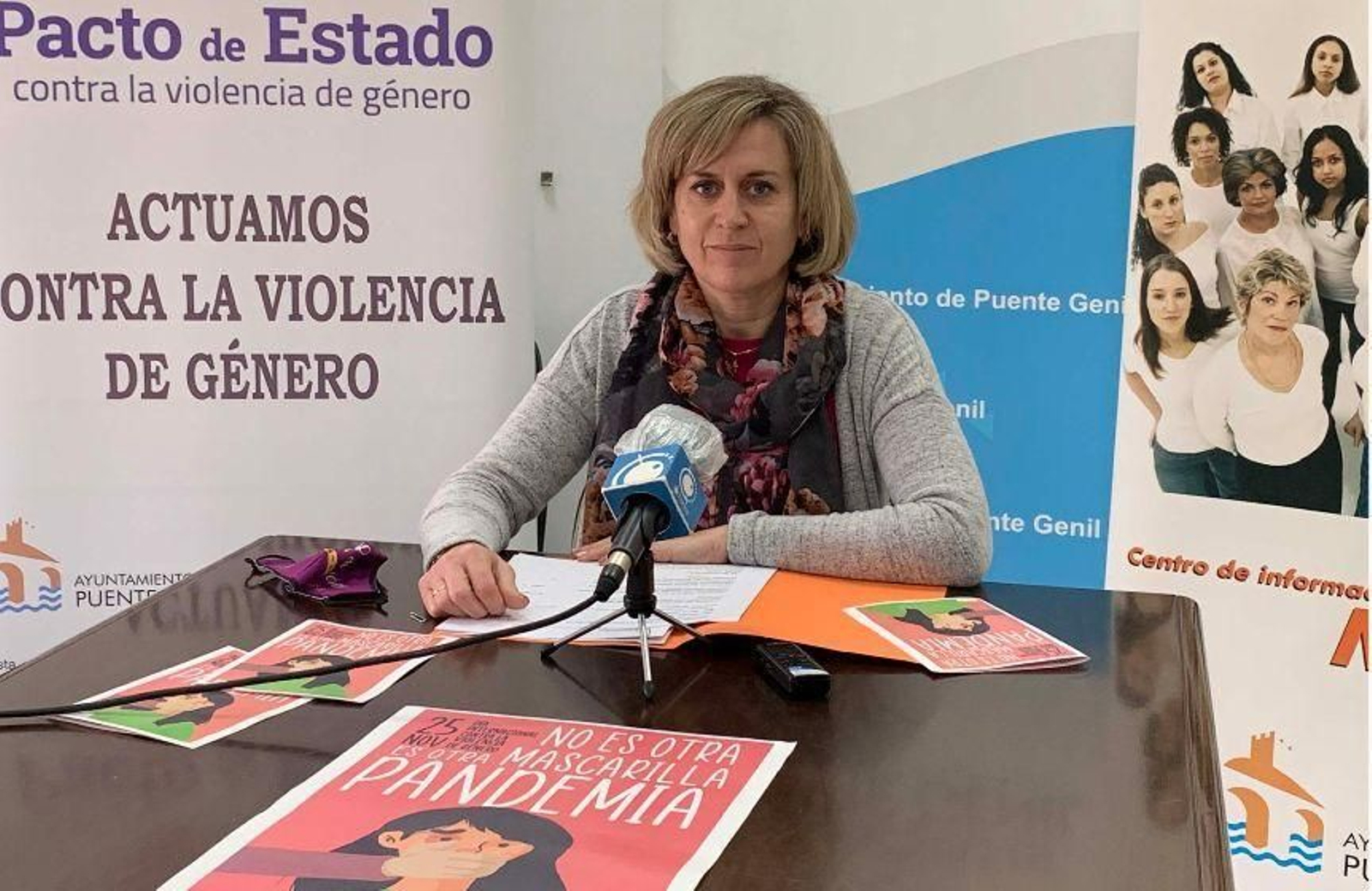 La concejala de Igualdad del Ayuntamiento de Puente Genil, Loli Franco