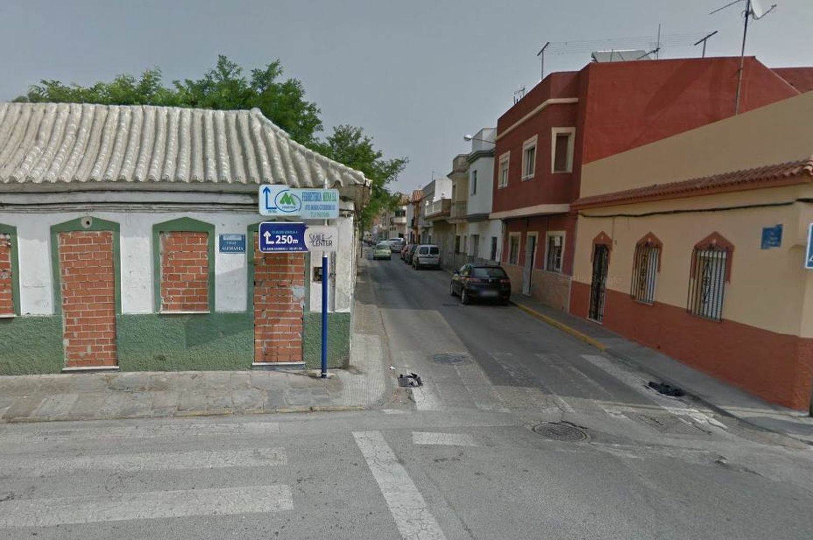 El acceso a la calle Calderón de la Barca, que contará con dos carriles