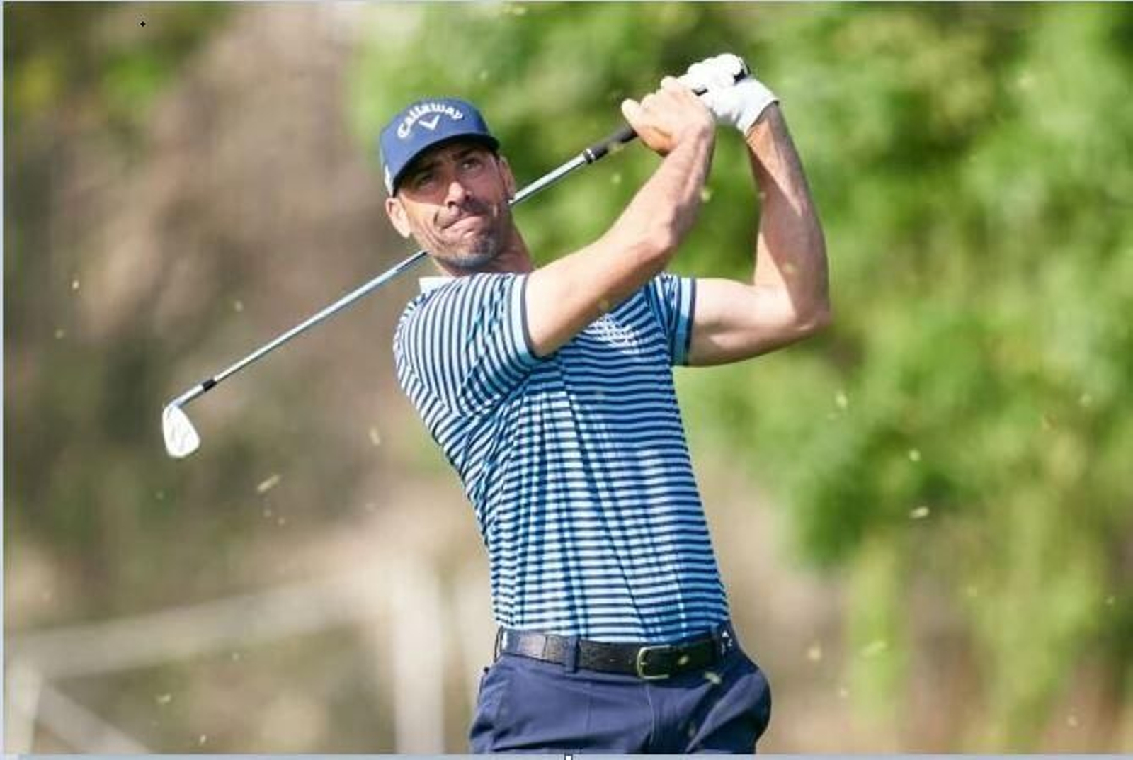 El golfista guadiareño Álvaro Quirós