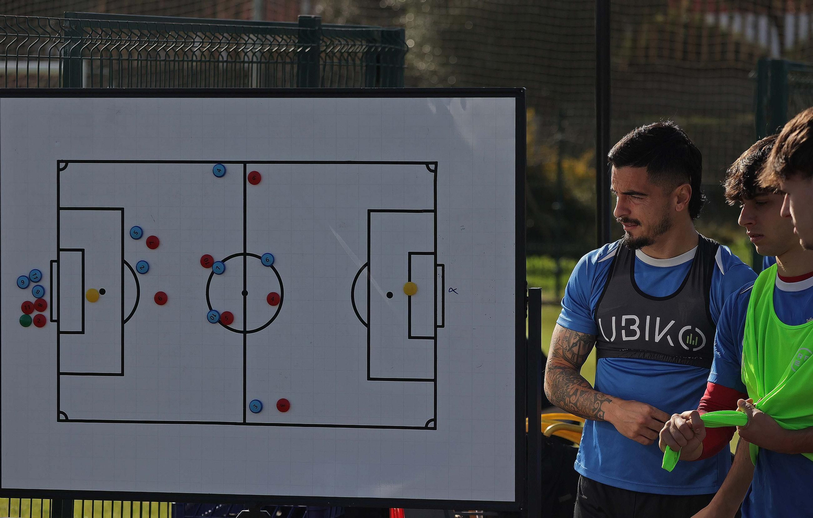 Fotos del entrenamiento del Algeciras preparatorio al partido del domingo en Marbella