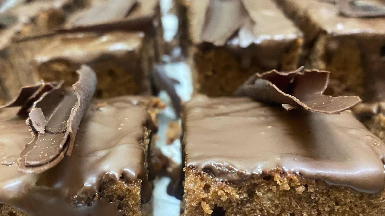 Brownies de chocolate. Confitería Bózquez en Aracena