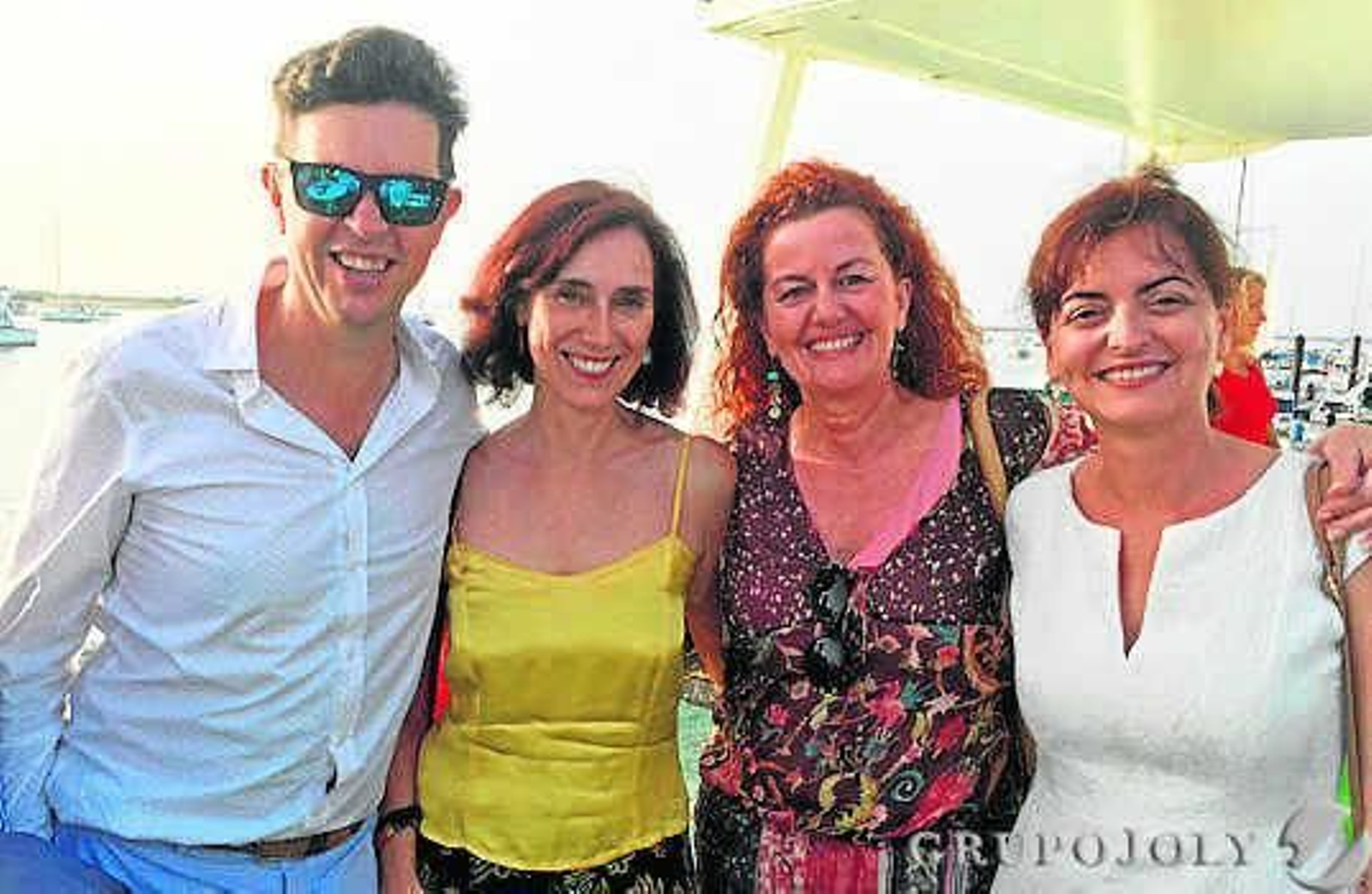 Jesús Martínez, María Fernanda Tovar, Pepa Martínez y Amparo Ortega.

Foto: Ignacio Casas de Ciria