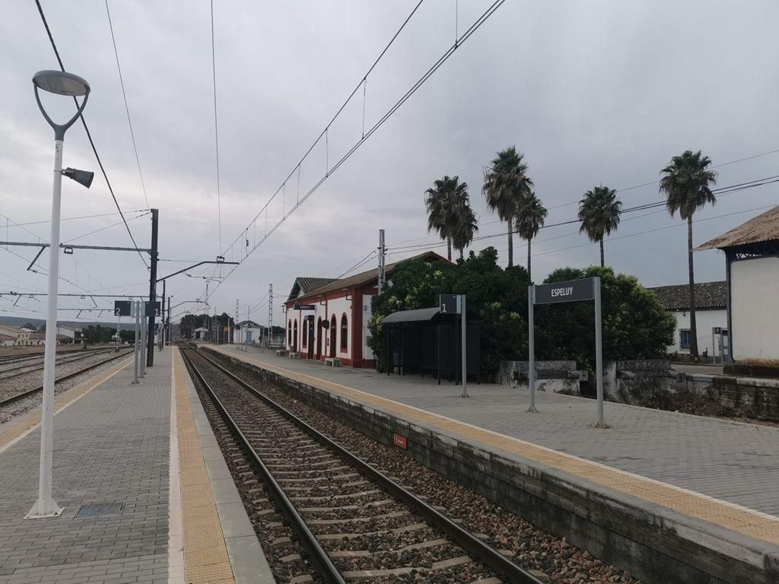 Estación de Espeluy.