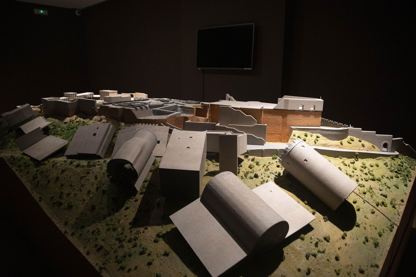 Presentación de la maqueta de la Alcazaba de Almería, en imágenes