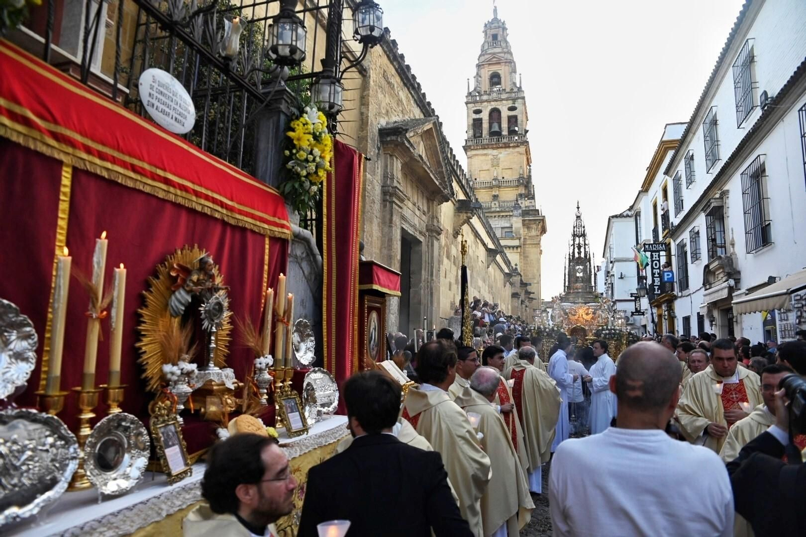 La procesión del Corpus Christi en Córdoba, en fotografías