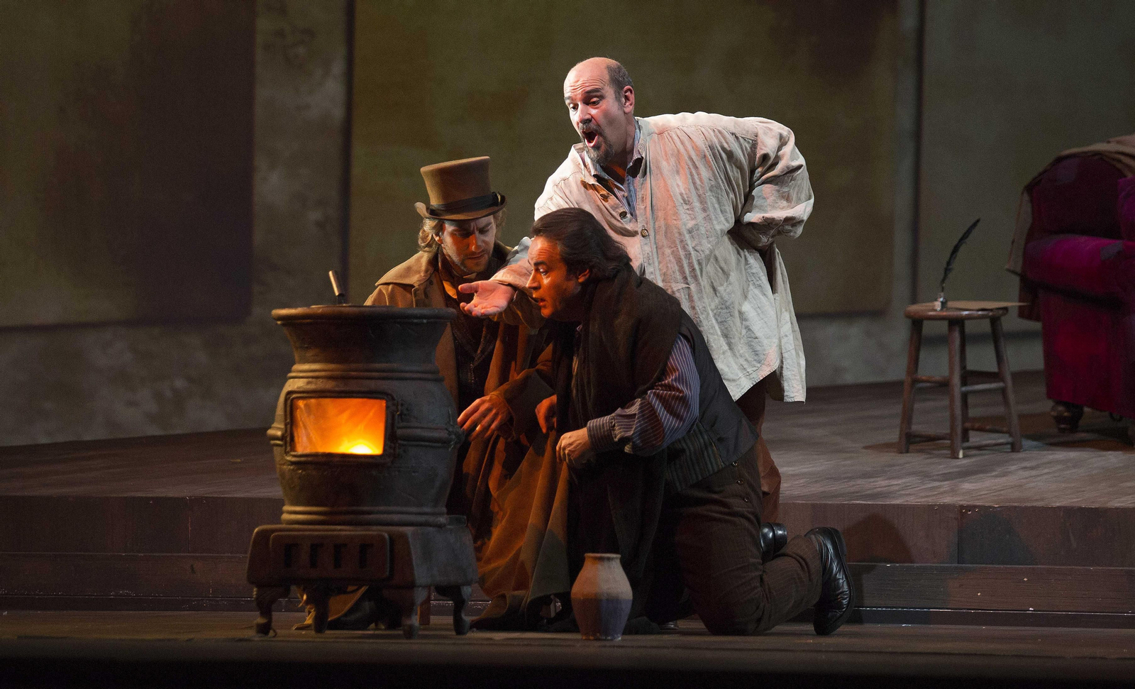 La imágenes de 'La bohème' en el Teatro de la Maestranza