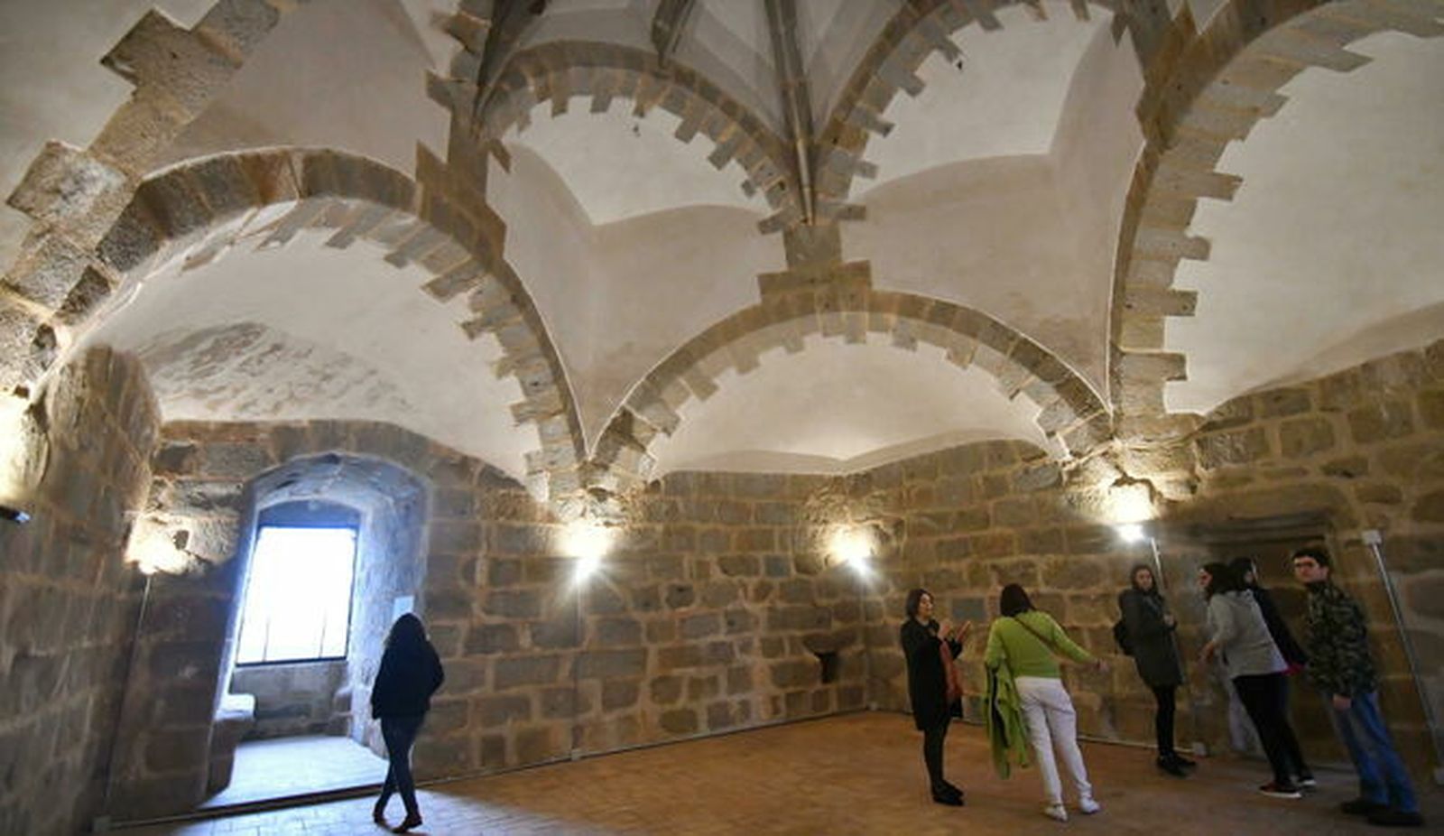 Interior del Castillo de Belalcázar.