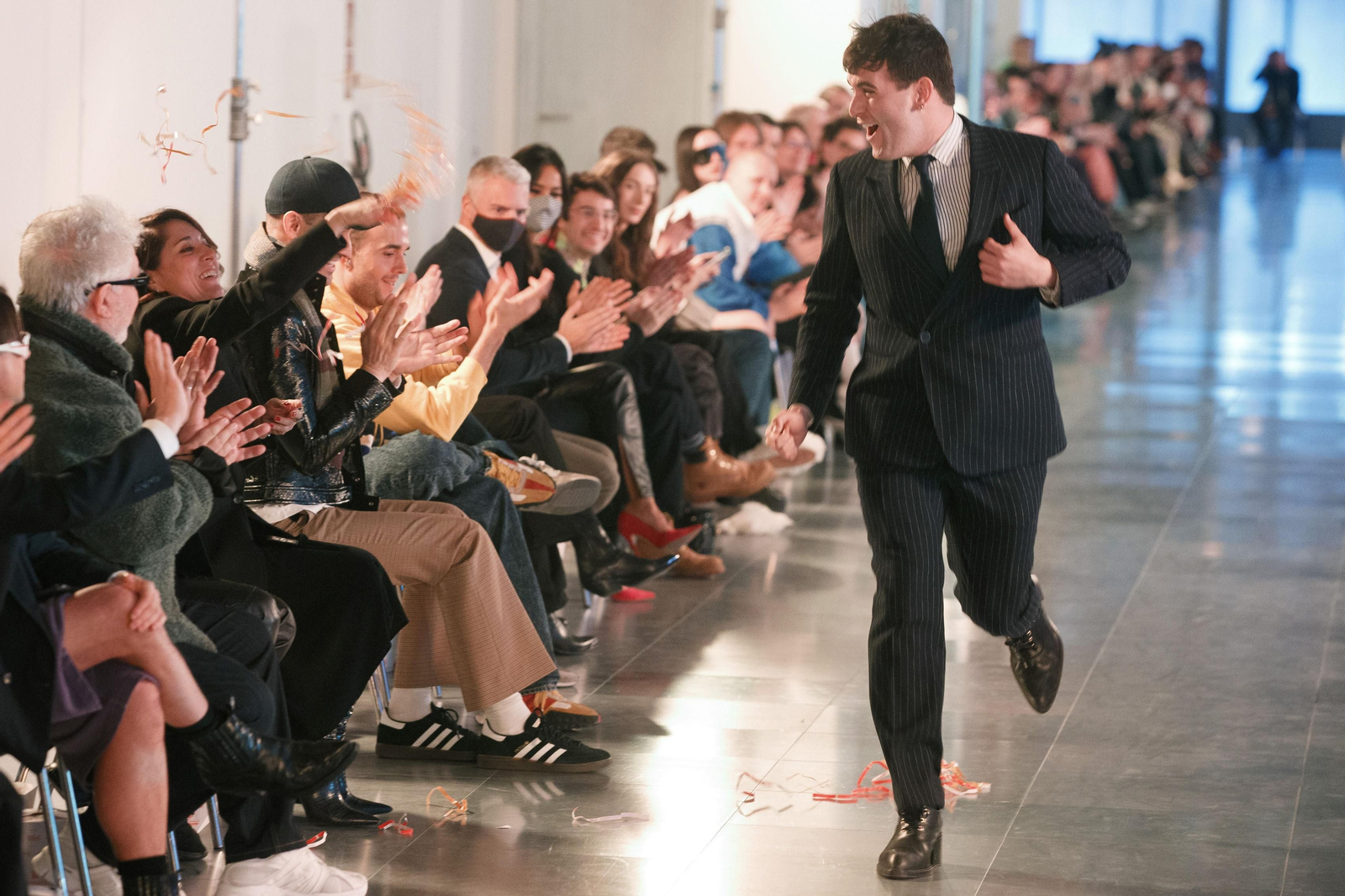 Palomo Spain, durante la presentación de su colección primavera-verano en Madrid.