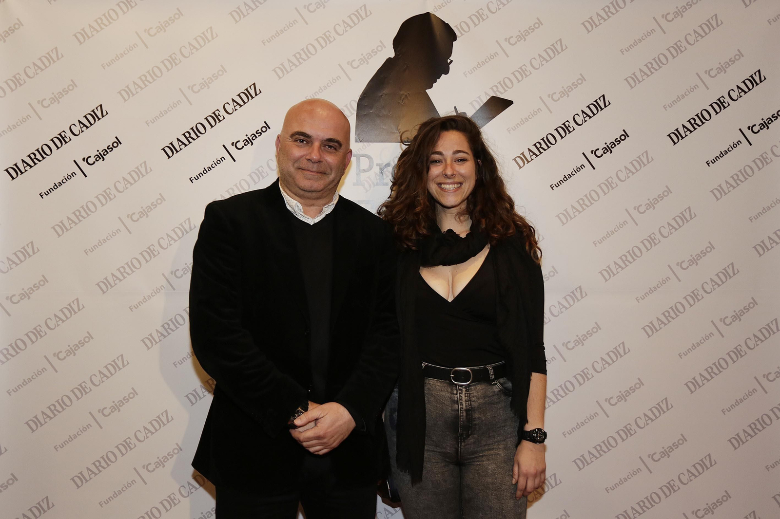 l David Navarro y María Romay, concejales de Hacienda y Fiestas del Ayuntamiento de Cádiz, respectivamente.