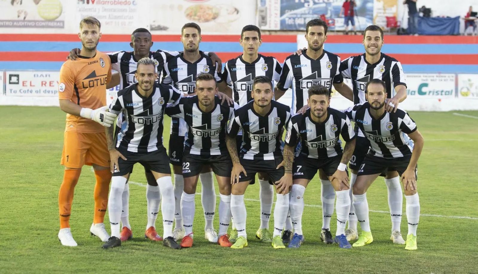 Formación de la Balona en su victoria en Villarrobledo en la primera jornada de la campaña 2019-20
