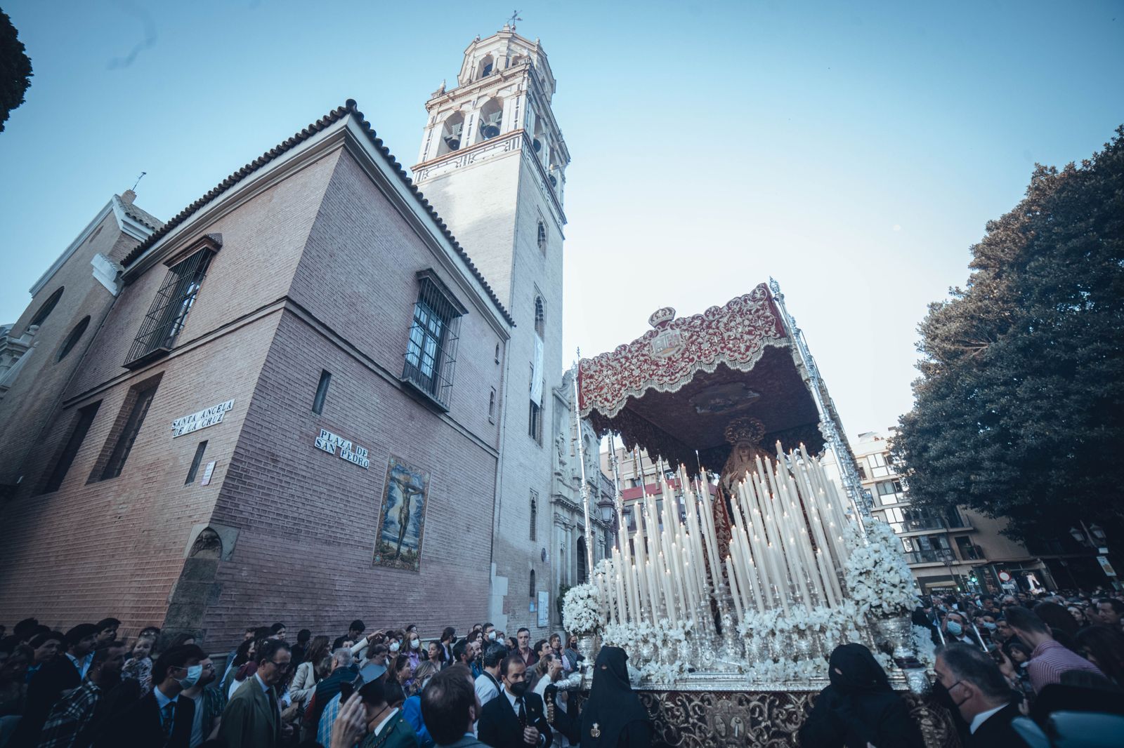 Fotos del Cristo de Burgos el Miércoles Santo en la Semana Santa de Sevilla