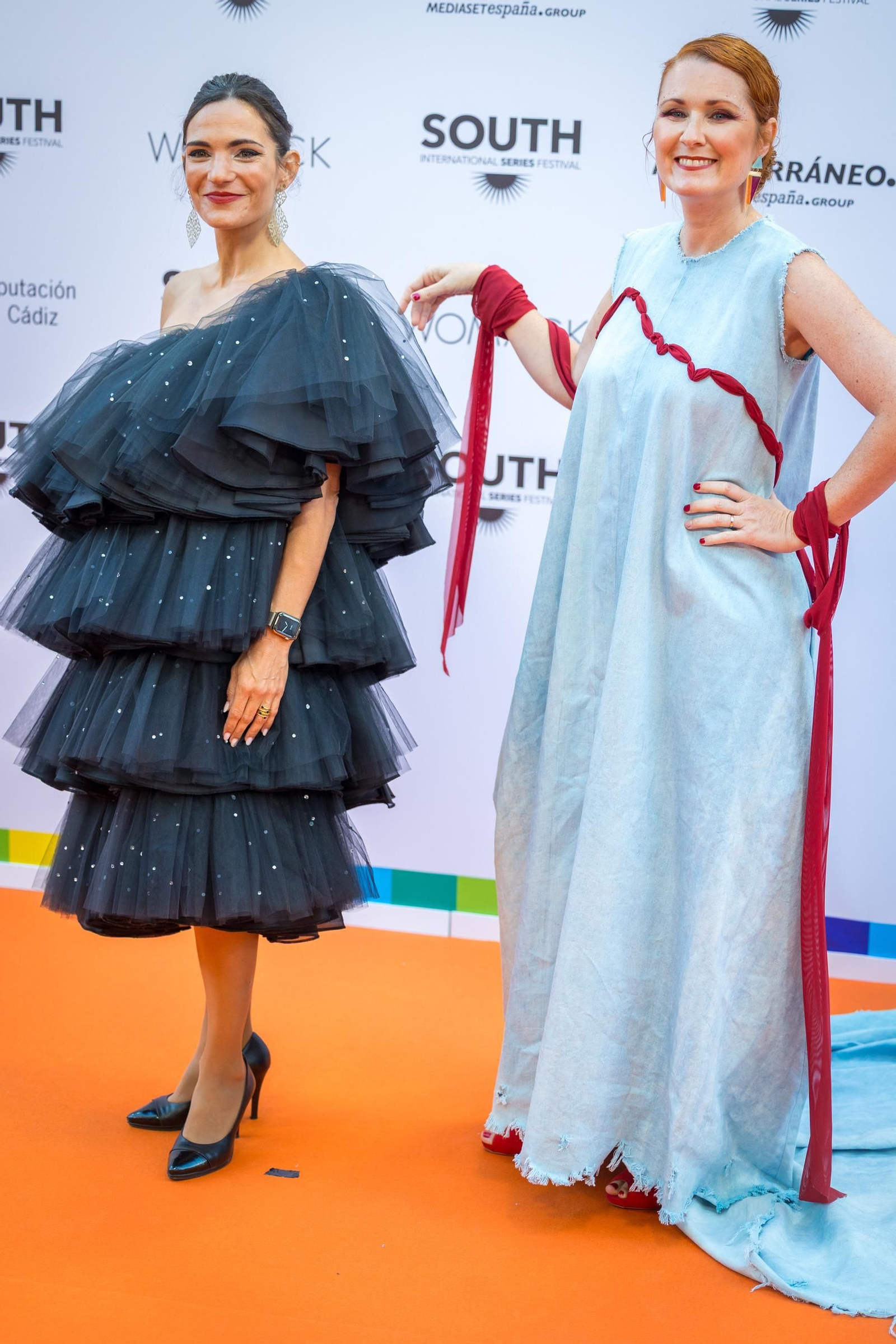 Imágenes de la alfombra roja del viernes 12 del South Series Festival