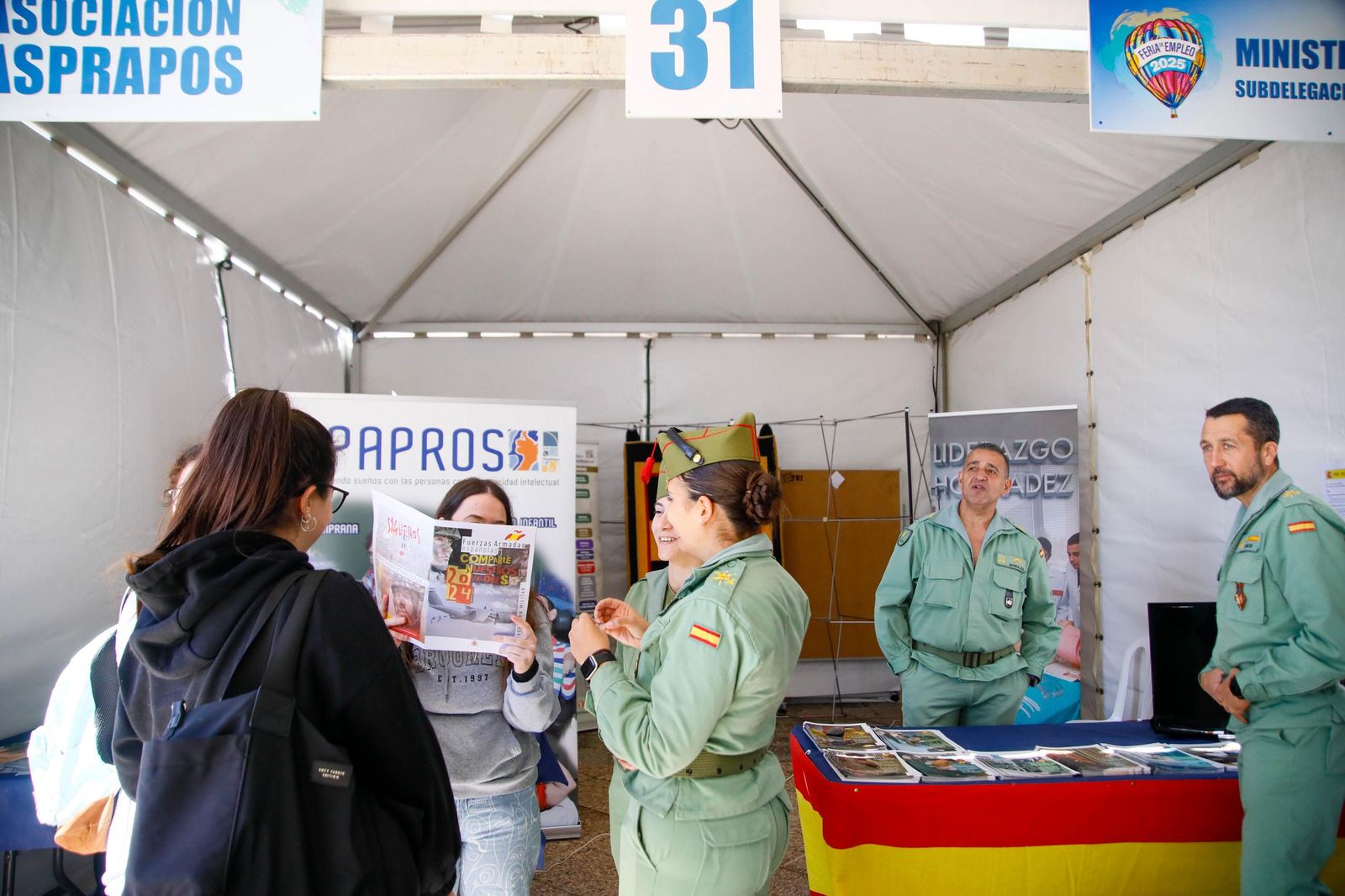Las imágenes de la Inauguración de la Feria de Empleo 2025 en la Universidad de Almería
