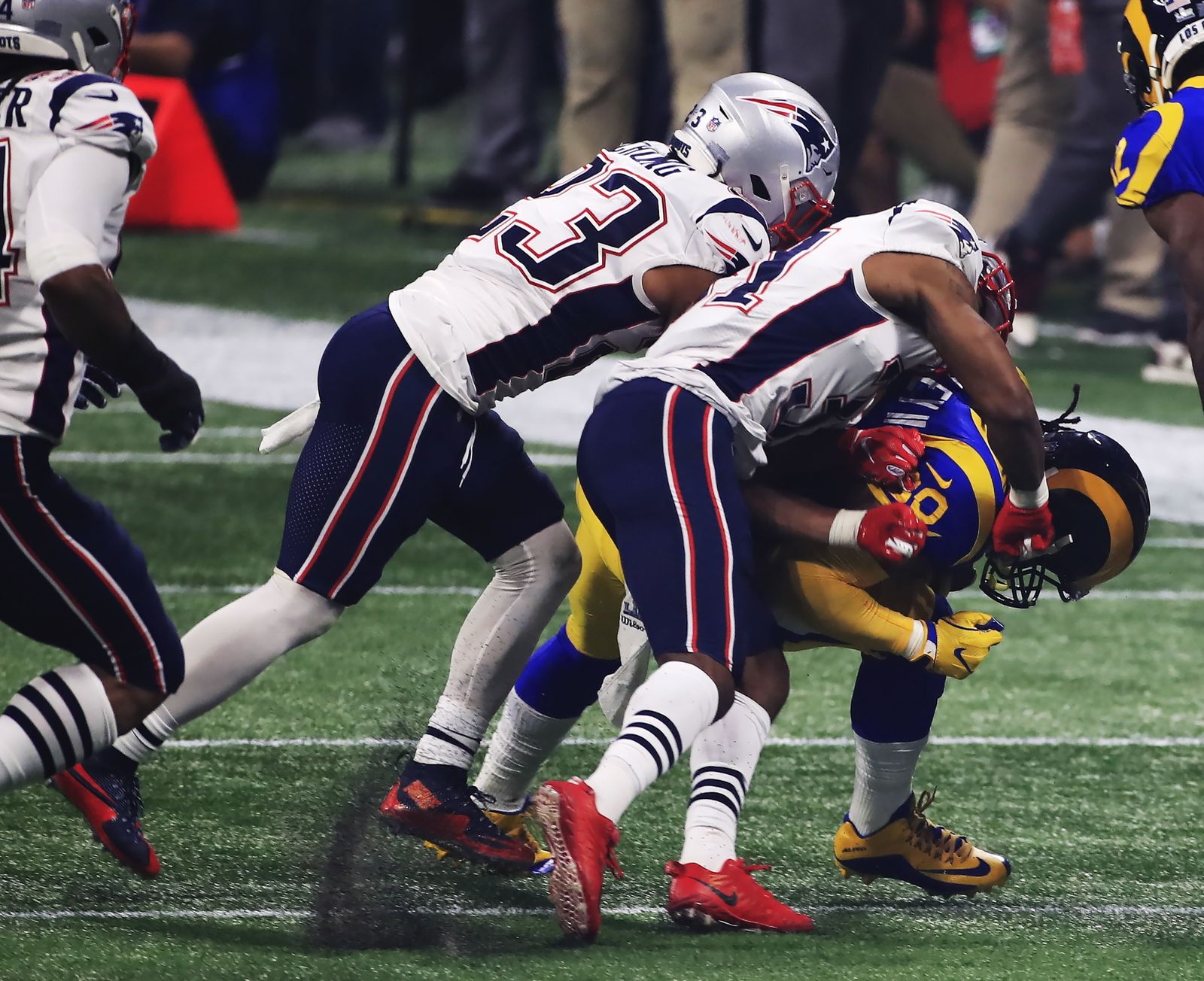 Las imágenes de la final de la Super Bowl