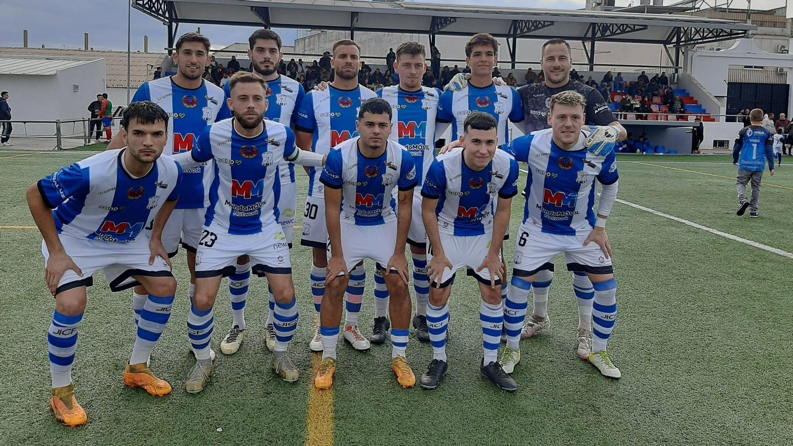 El Jerez Industrial ha empatado a uno en su visita al Trebujena en Temblador Barrios.