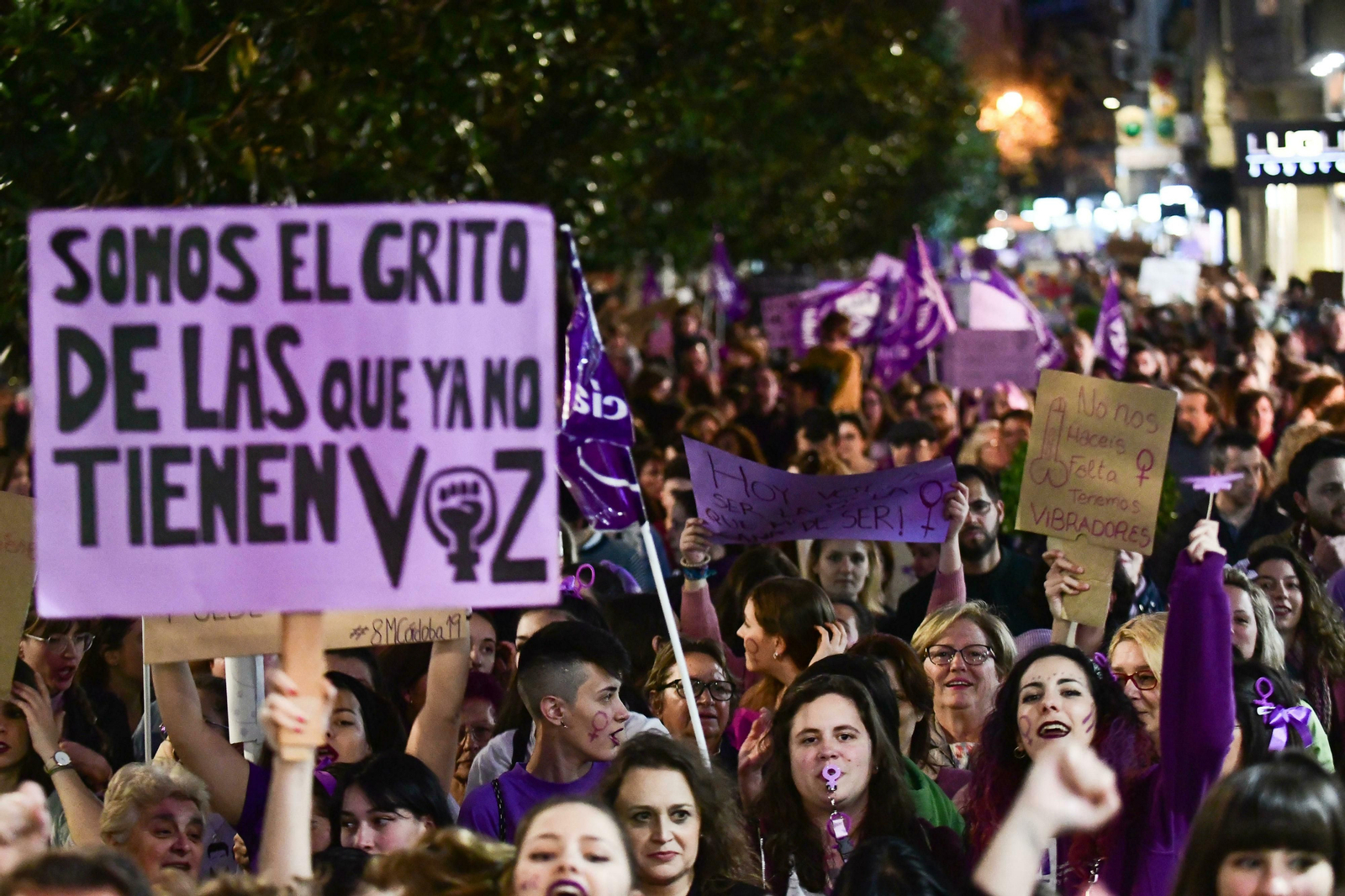Manifestación del 8 de marzo del año pasado.