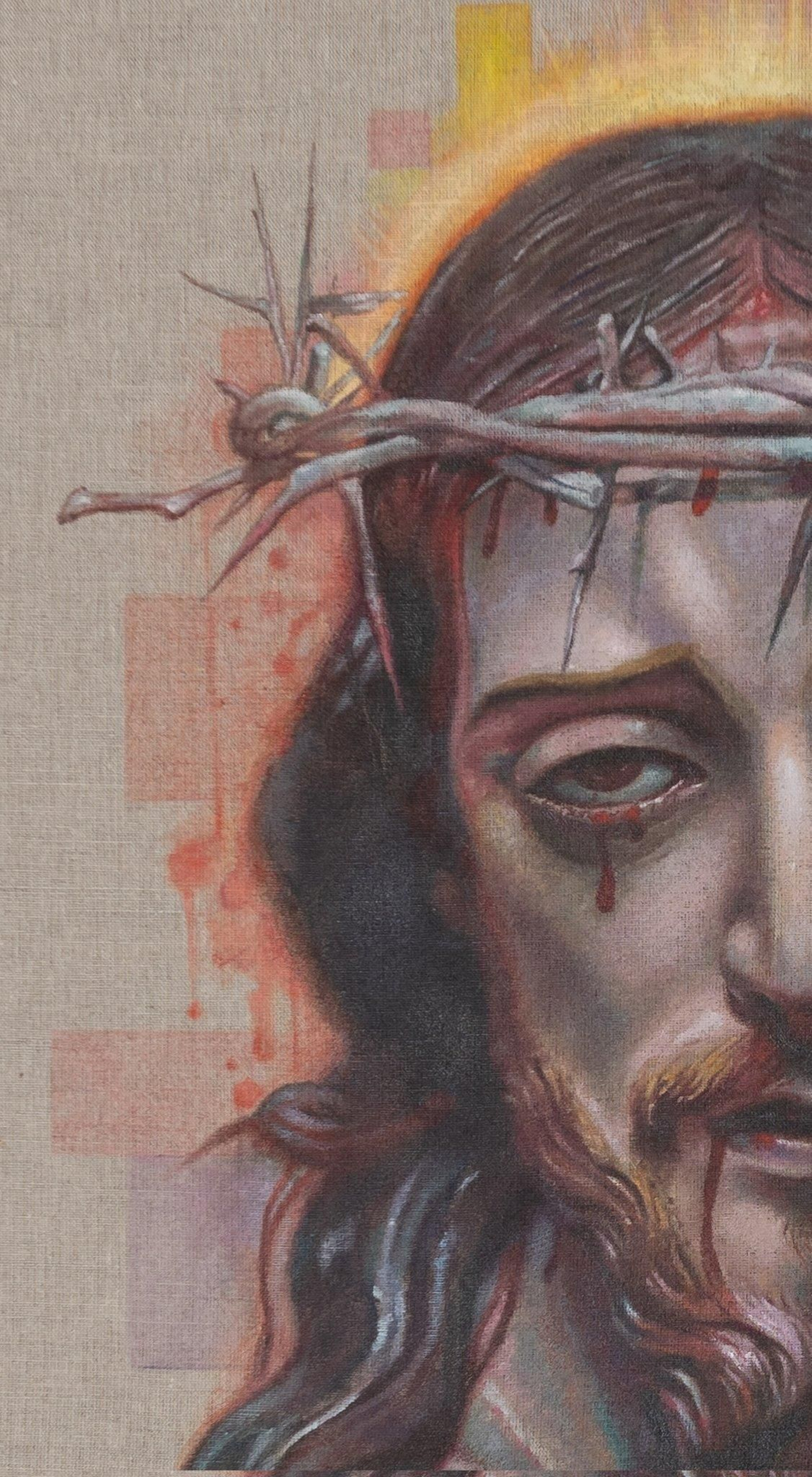 Detalle del paño de la Verónica