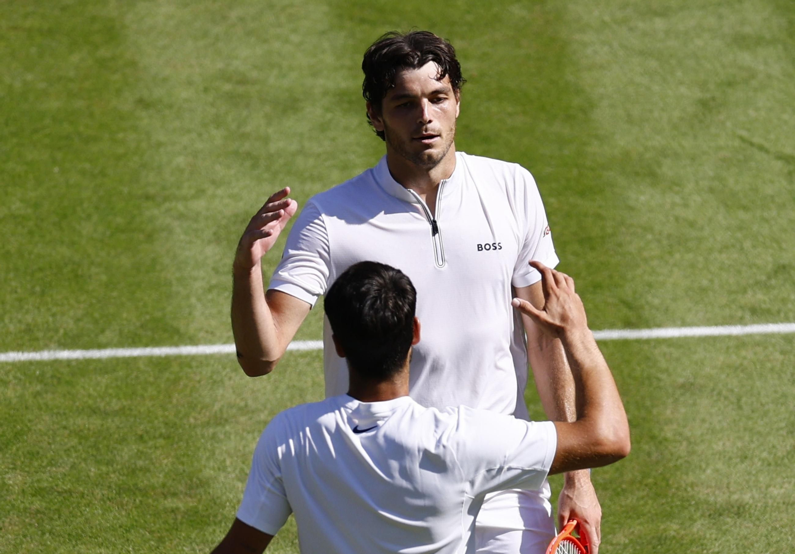 Las fotos del pase de Alcaraz a la final de Wimbledon Las fotos del pase de Alcaraz a la final de Wimbledon