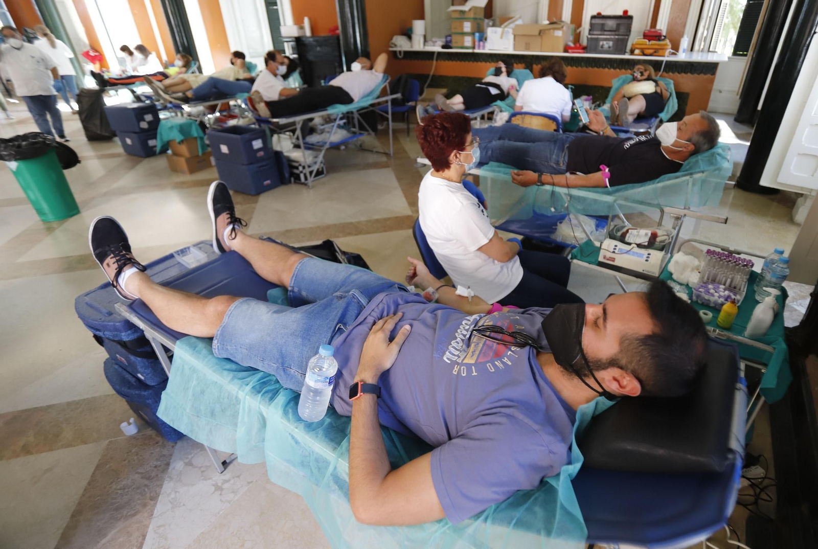 Macrocolecta de sangre en la Casa Colón