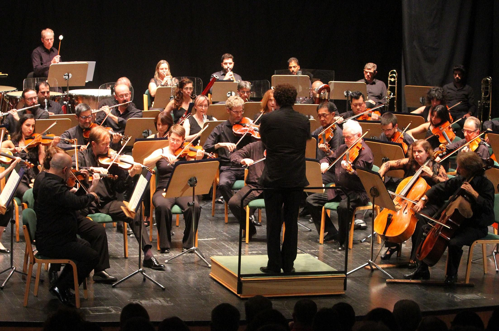 La ROSS en un concierto benéfico en Huelva.