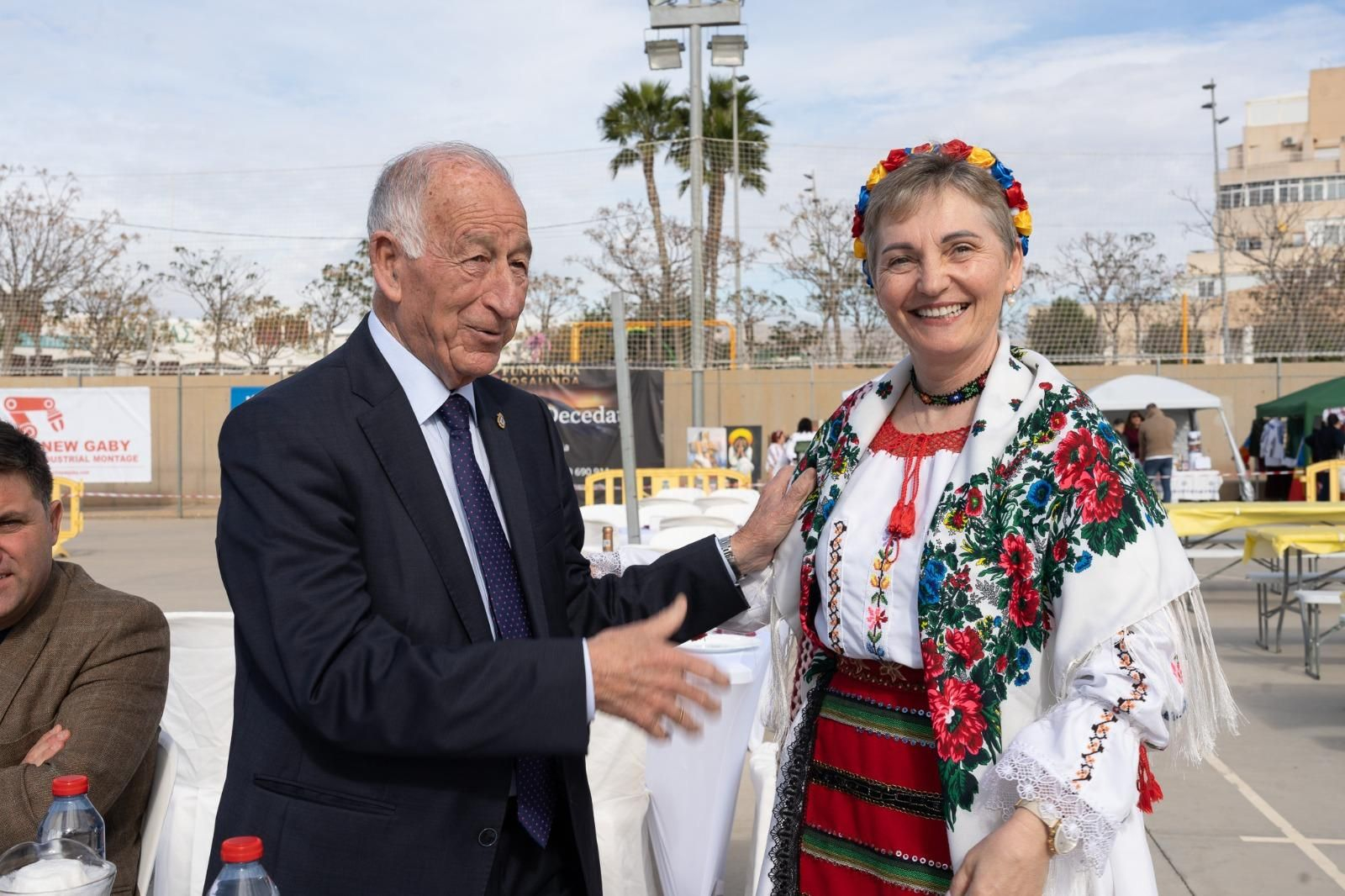 Gabriel Amat estuvo presente en la celebración del Día Nacional de Rumanía en Roquetas de Mar.