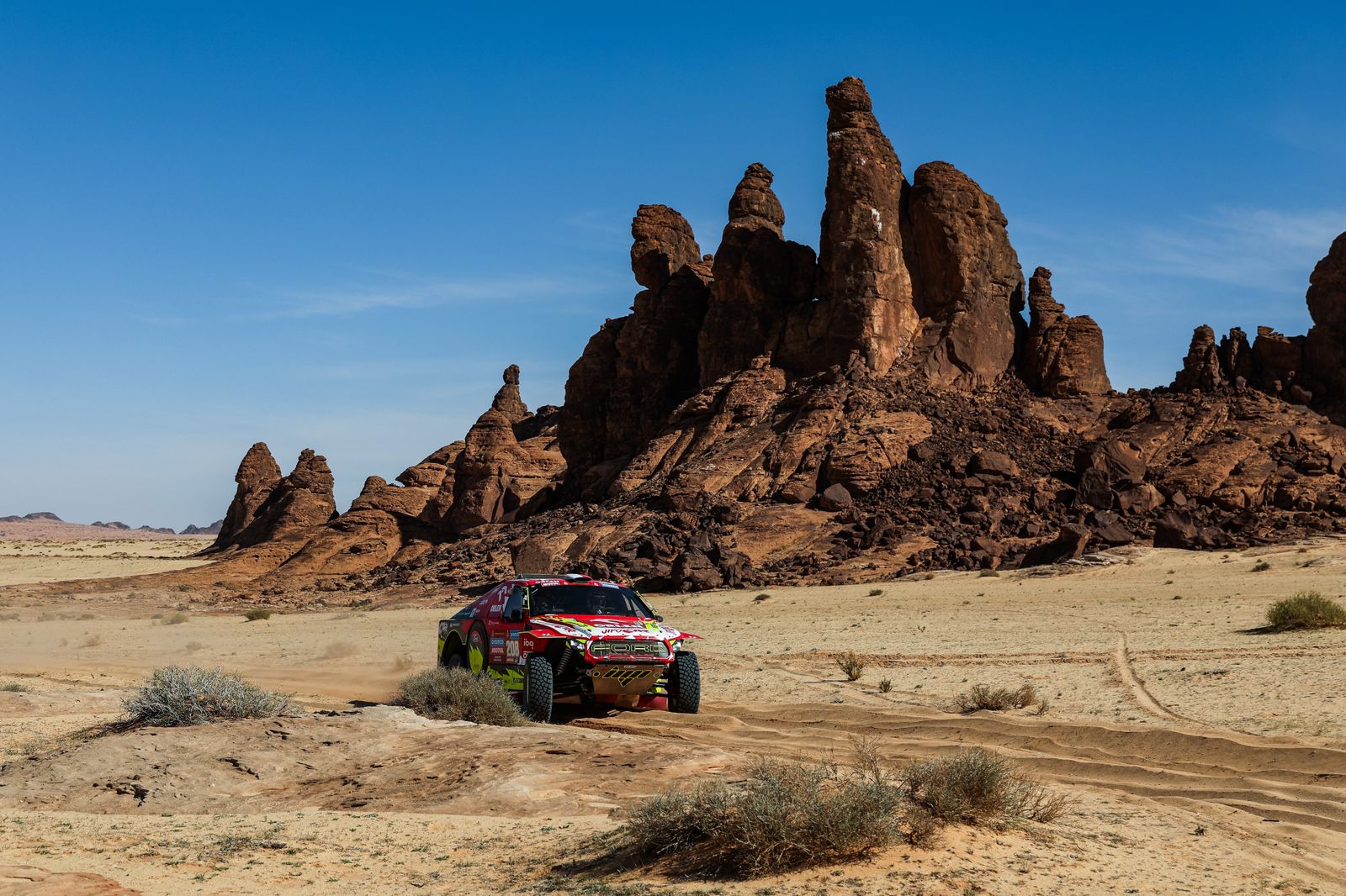 La etapa 9 del Rally Dakar, en fotos