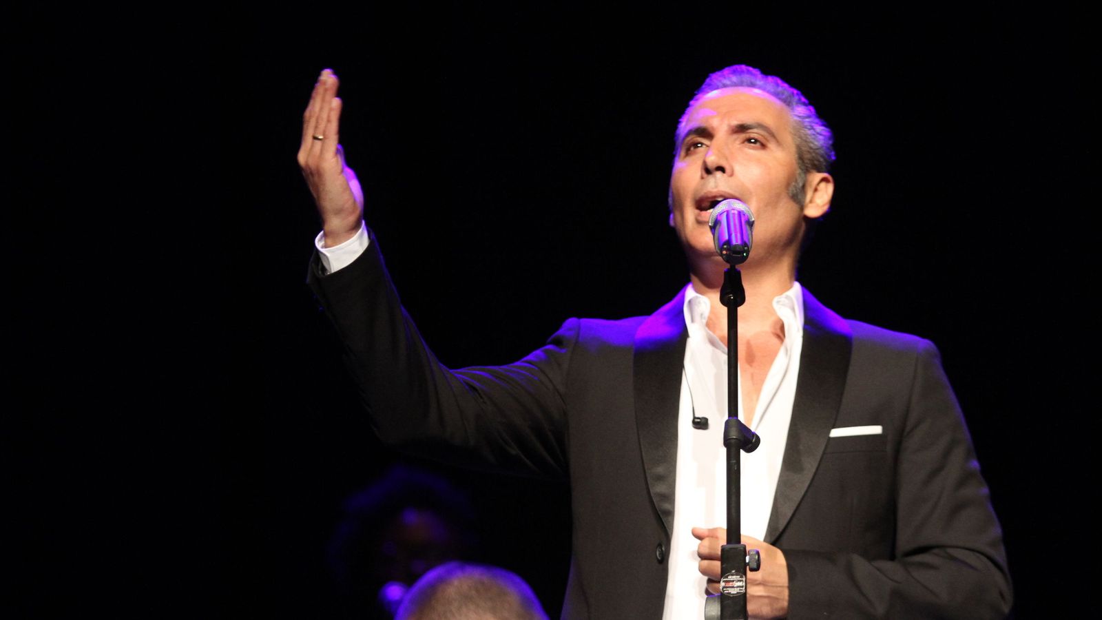 Pitingo, durante una actuación.