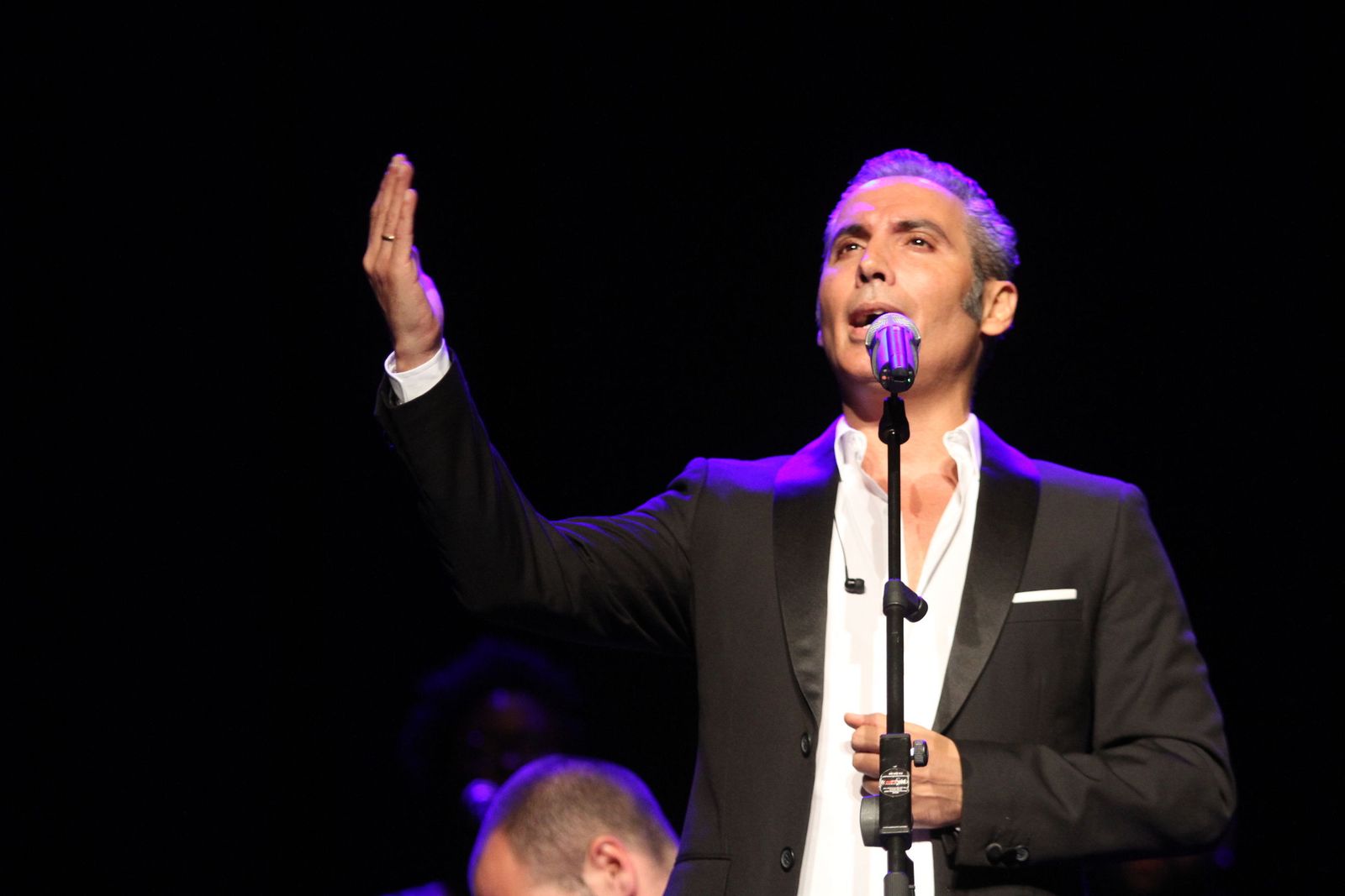 Pitingo, durante una actuación.