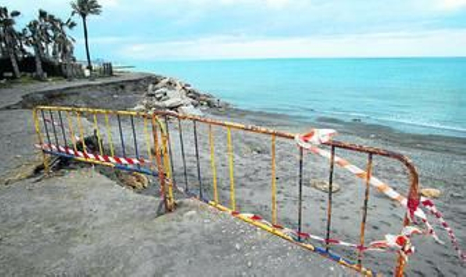 Estado en el que se encuentra la playa de Sotogrande.