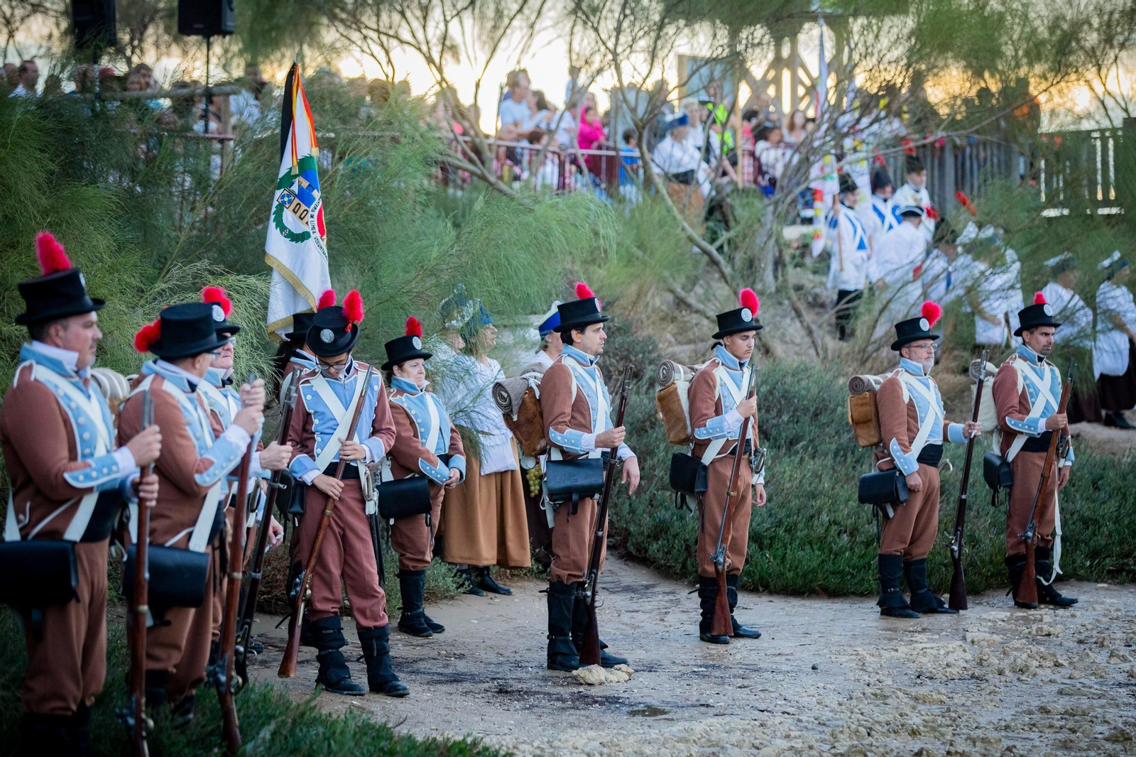 Así ha sido la Batalla del Trocadero en Puerto Real