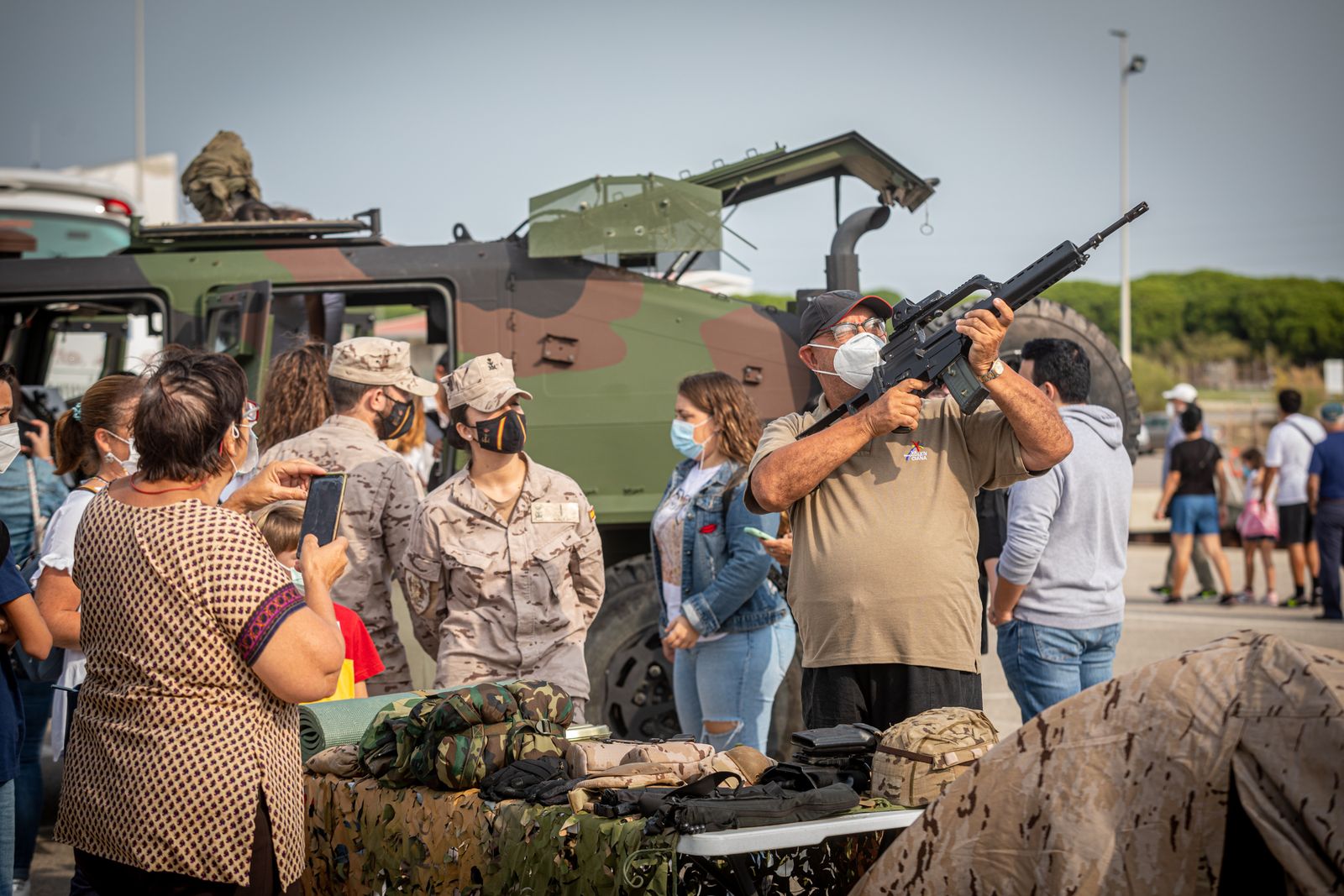Imágenes de la jornada de puertas abiertas en la Base Naval de Rota