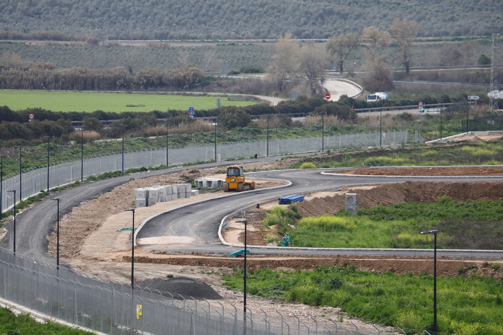 El avance de las obras de la Base Logística del Ejército de Tierra, en imágenes