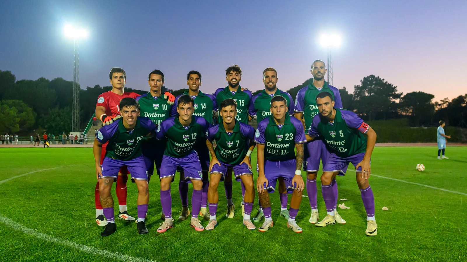 Once del Unión Malacitano en un amistoso de esta pretemporada. Once del Unión Malacitano en un amistoso de esta pretemporada.