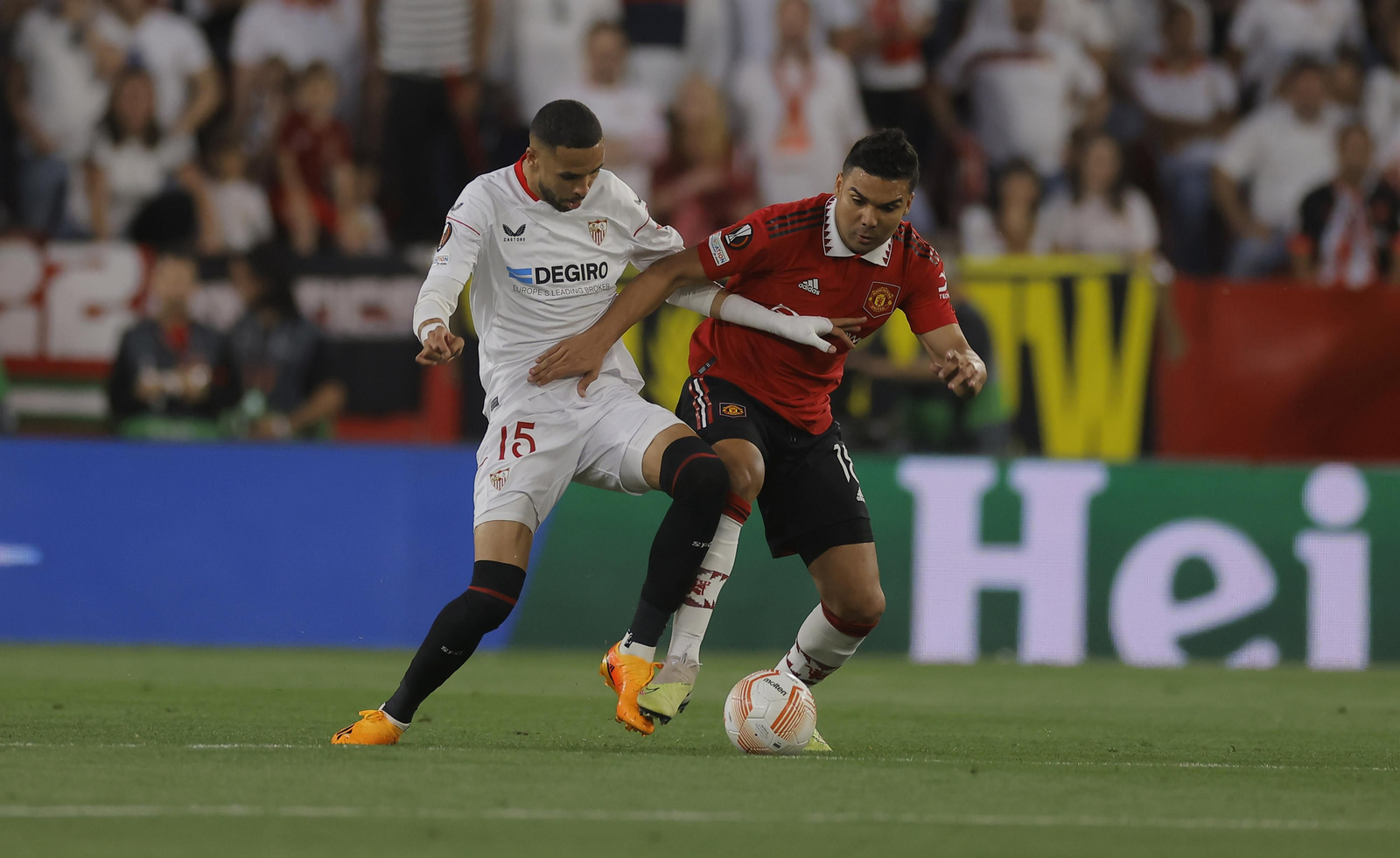 Las fotos del Sevilla-Manchester