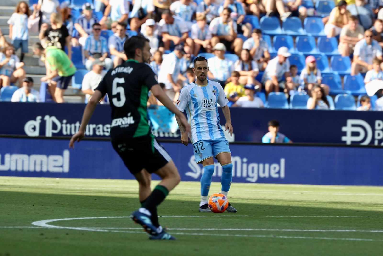 El Málaga CF-Burgos, en fotos