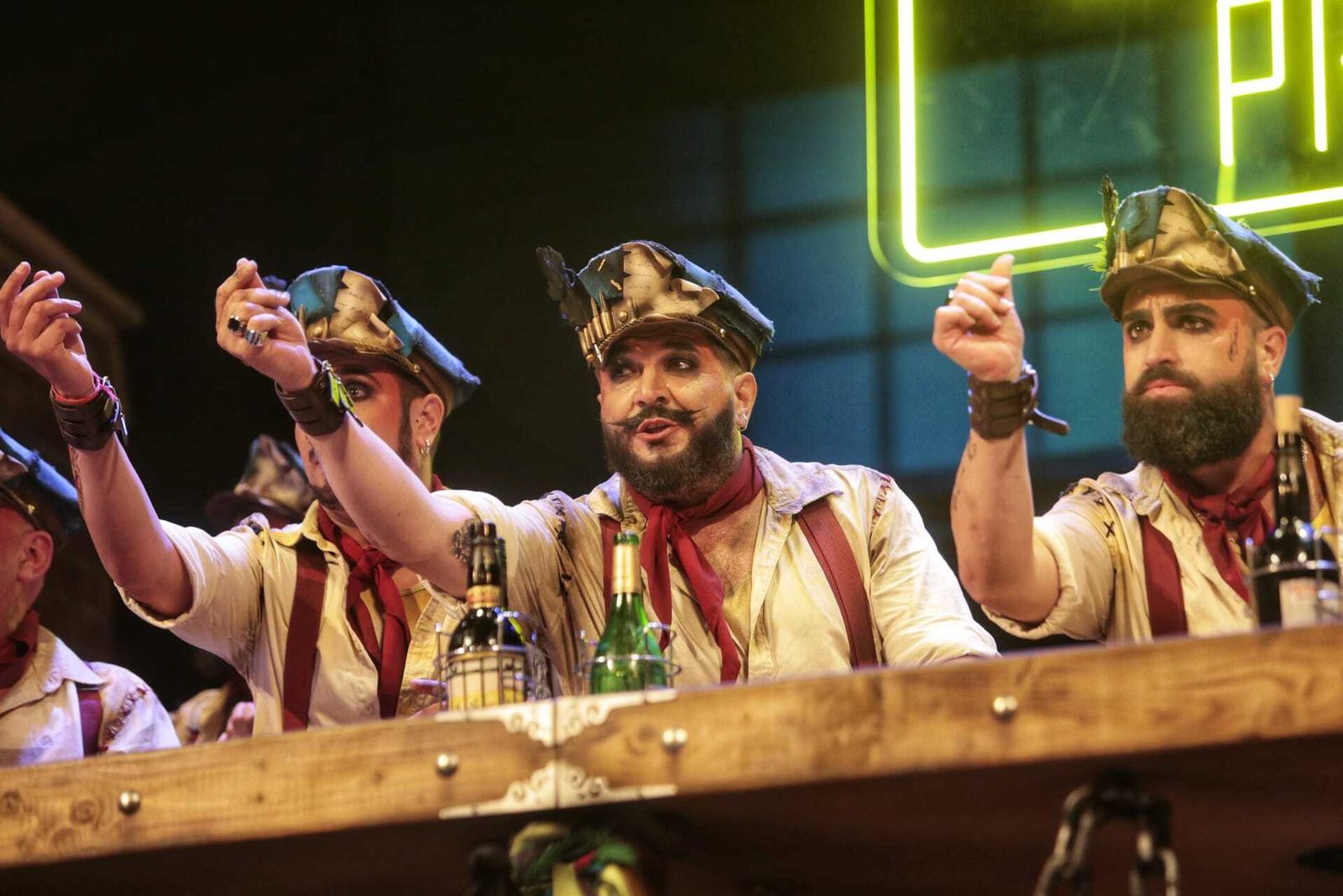 Comparsa "La boquita prestá"