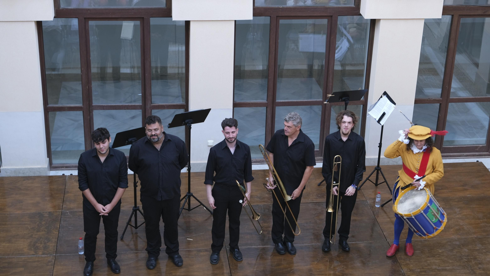 Los Ministriles recorren el casco histórico de Vélez Blanco, en el Festival de Música Renacentista y Barroca-Festimuvb 2023