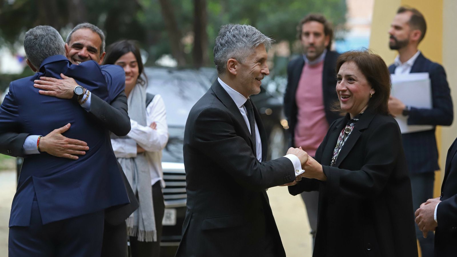 Fotos del acto de entrega de la Medalla de la Mancomunidad a la Policía Nacional