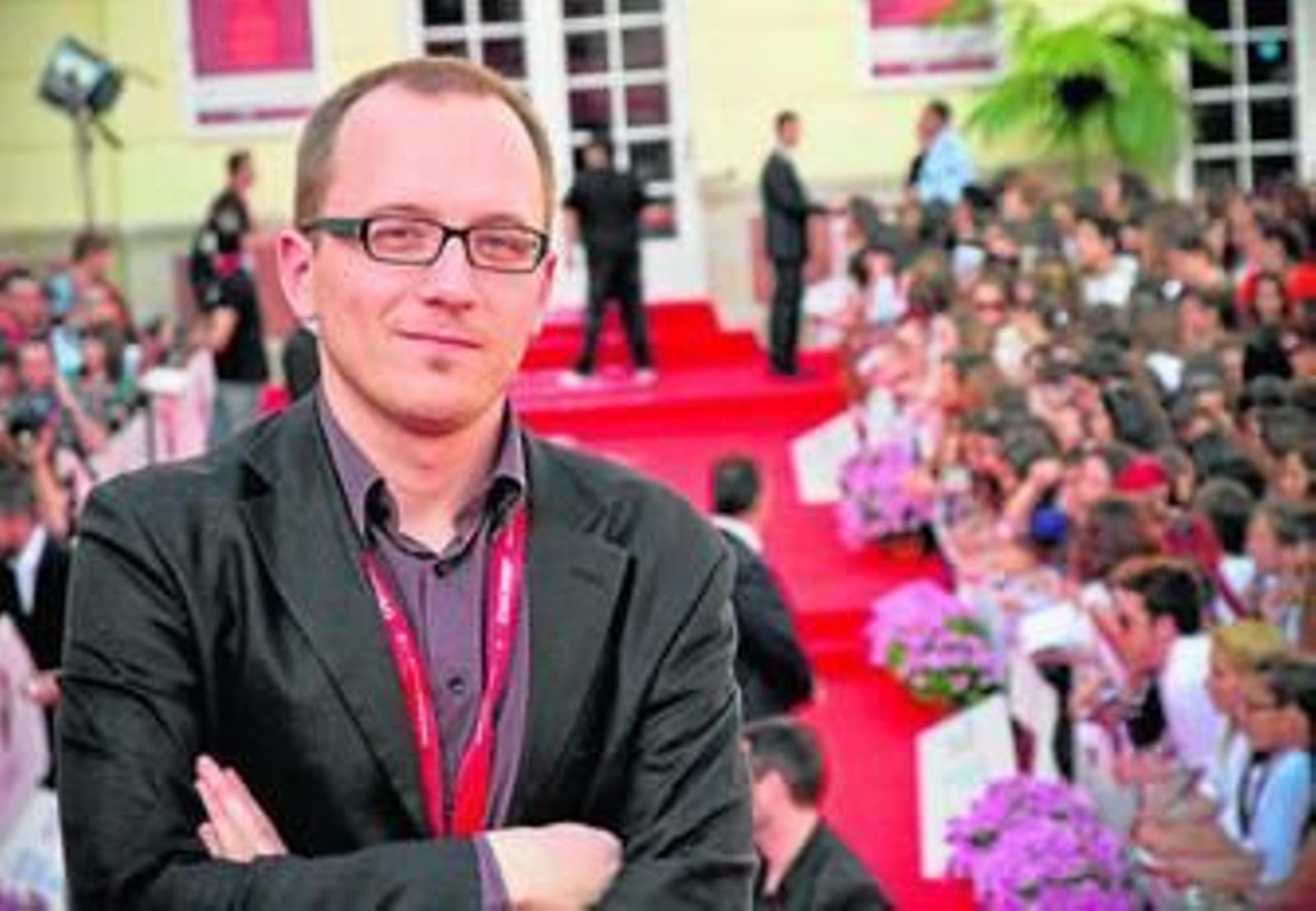 Manuel H. Martín, en el Festival de Cine Español de Málaga.