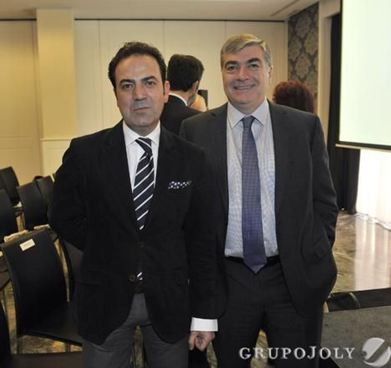 Estanislao Martínez y David Gower.

Foto: Juan Carlos Vázquez