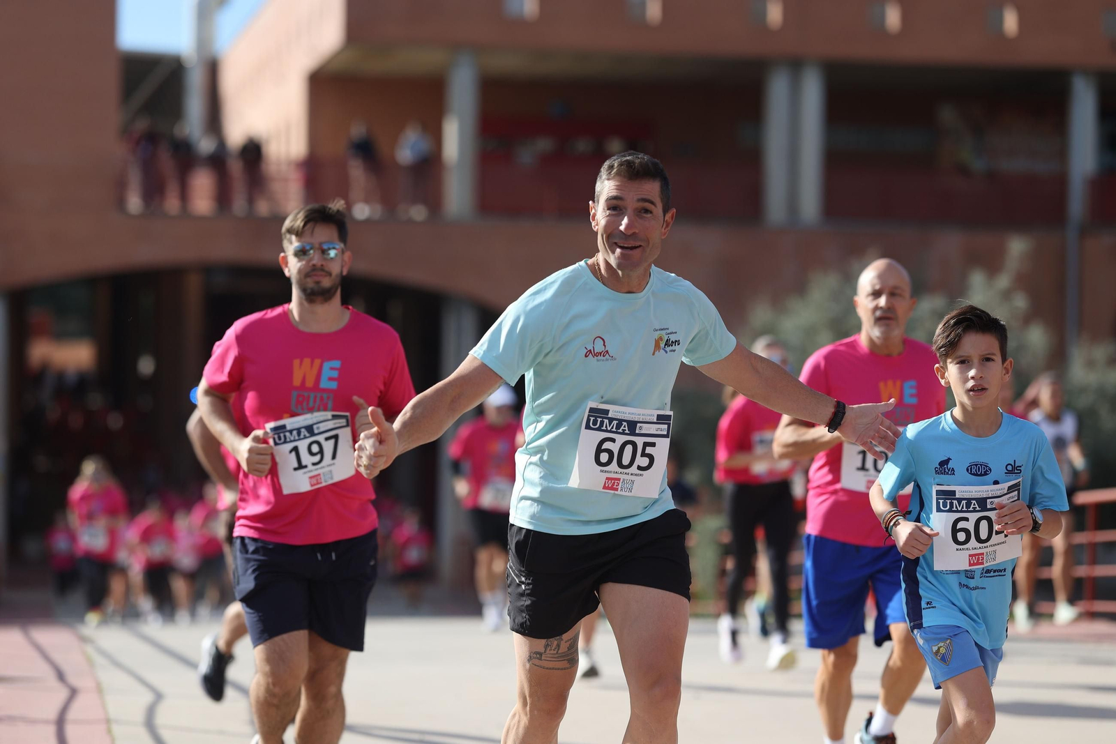 La carrera solidaria We Run de la UMA, en fotos