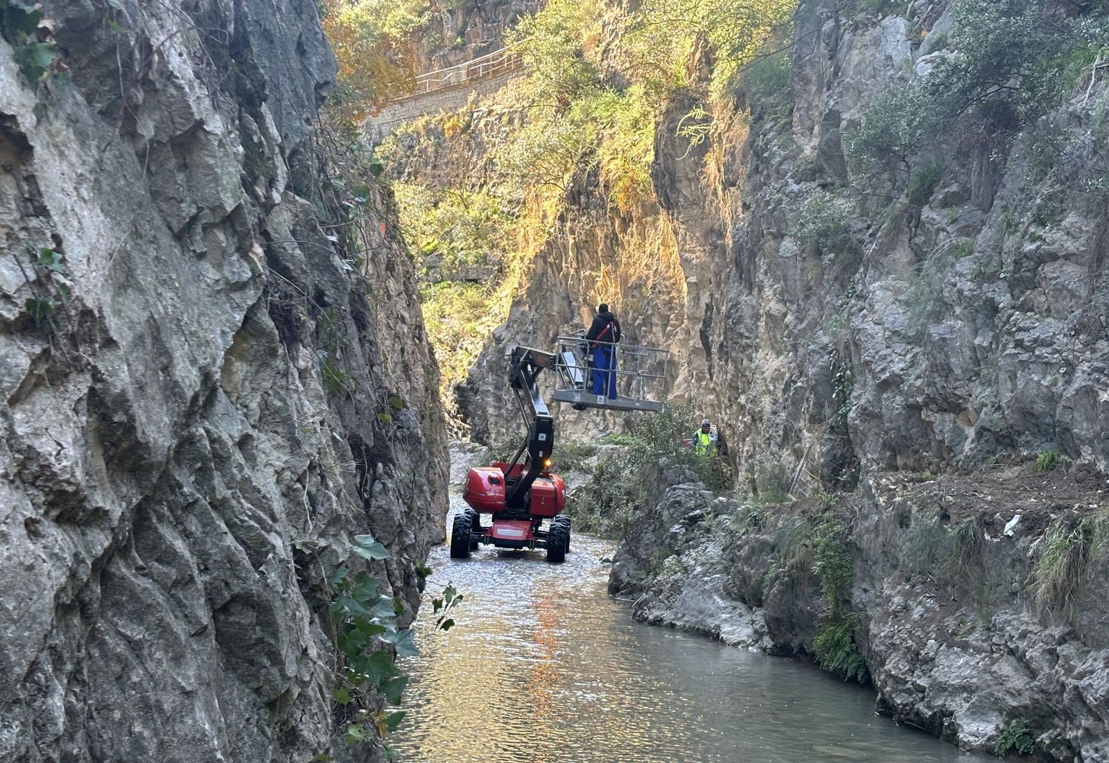Avance obras Los Cañones.