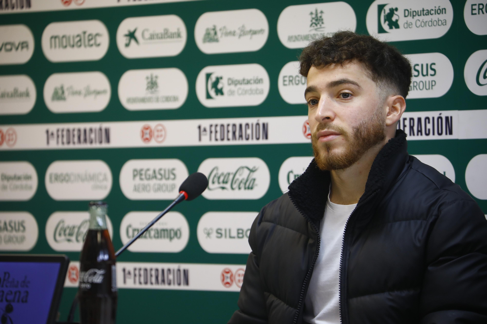 La presentación de Armando Shashua como jugador del Córdoba CF, en imágenes