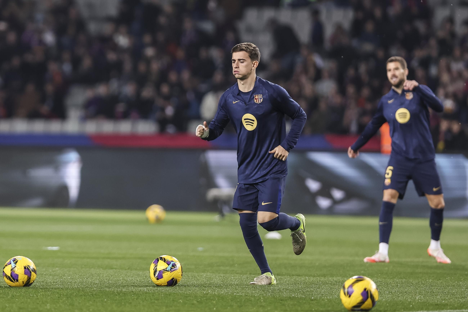 Las fotos del polémico Barcelona - Rayo Vallecano