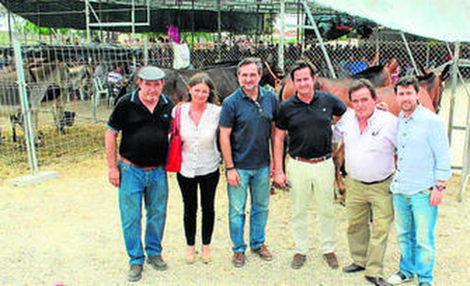 Foto de archivo de la edición de 2015 de la feria de ganado de Tarambana.