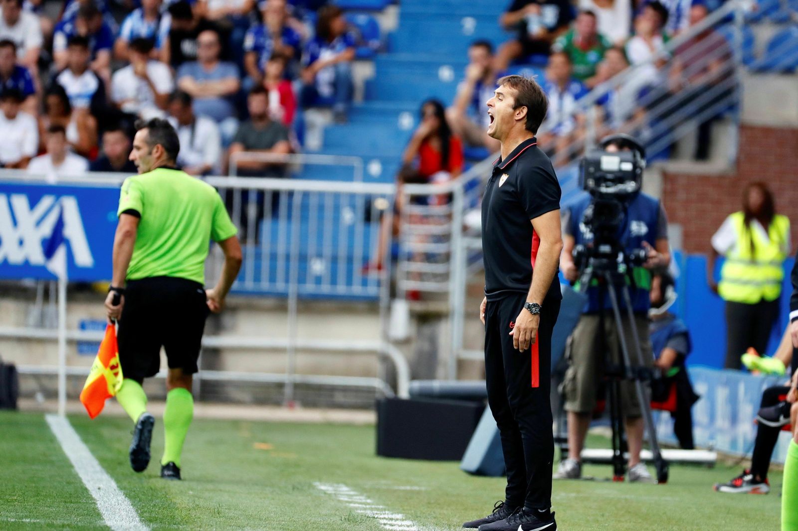 El Alavéz-Sevilla, en imágenes