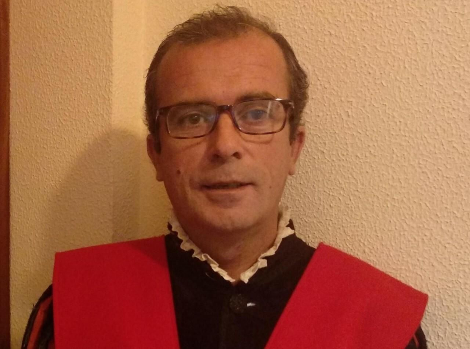 Carlos Gustavo González-Aguilar, miembro de la tuna de Derecho de Jerez